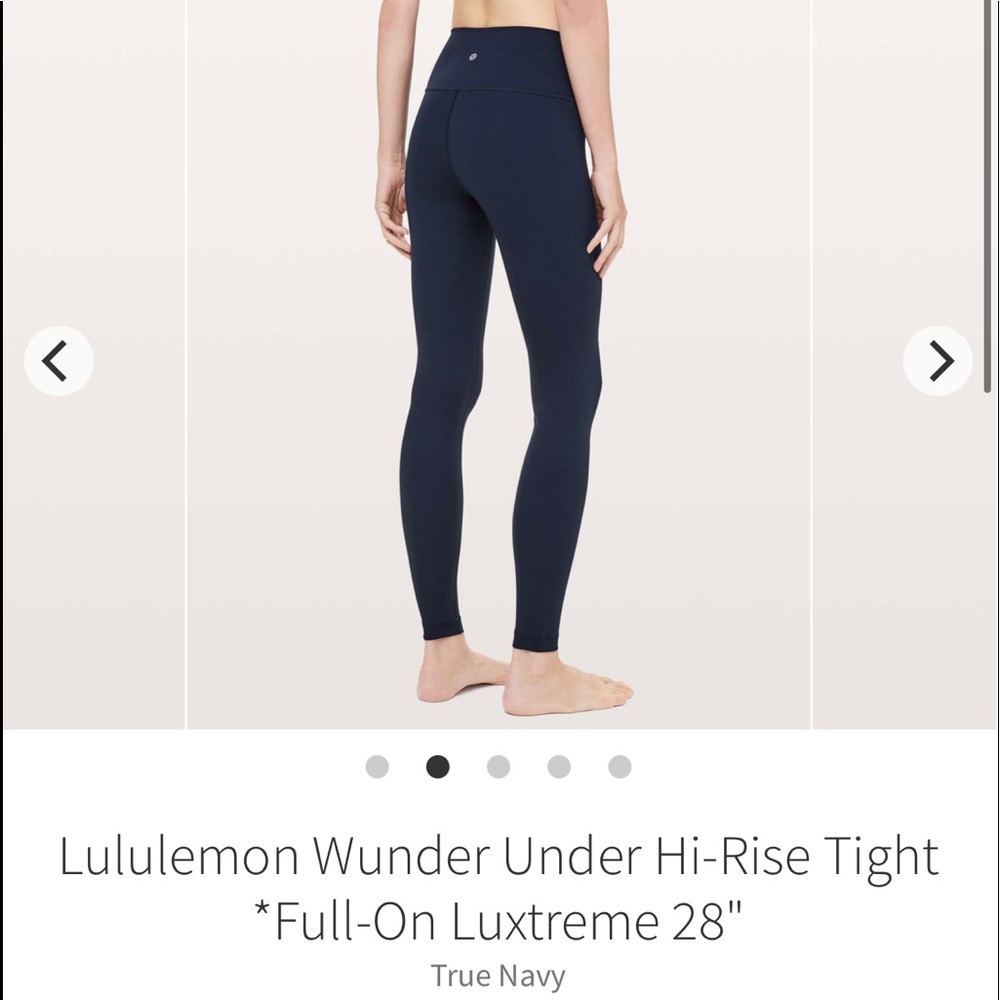 Lululemon - Wunder Under Luxtreme Pants